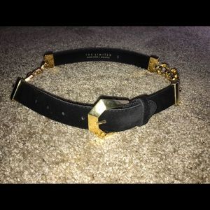 Leather and Gold Limited Belt